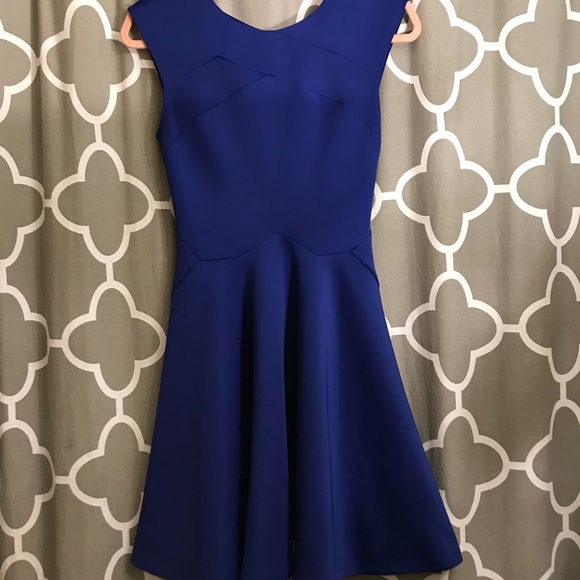 royal blue ted baker dress